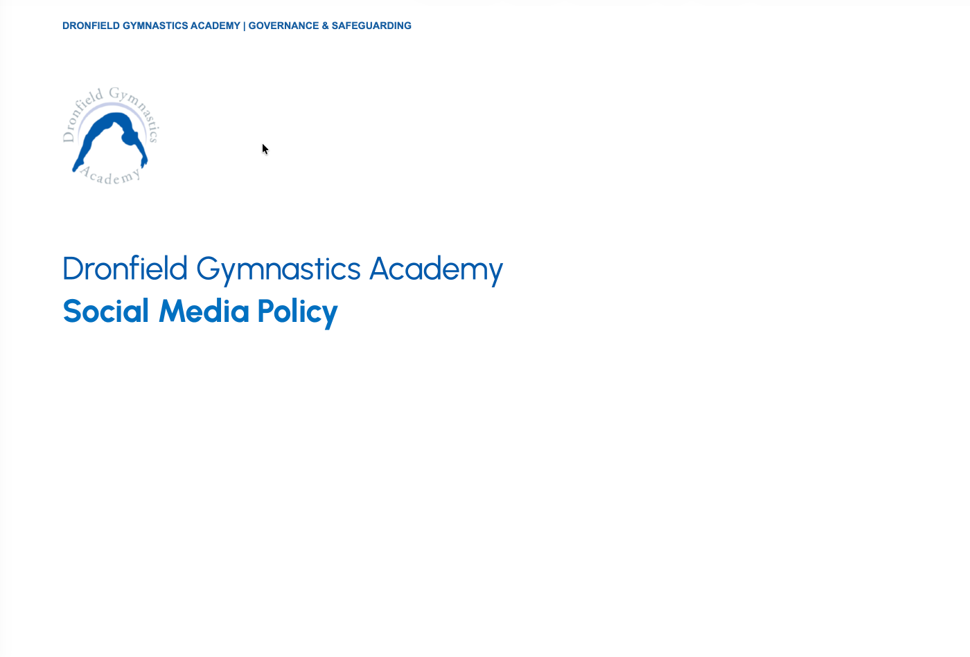 DGA Social Media Policy DGA Social Media Policy