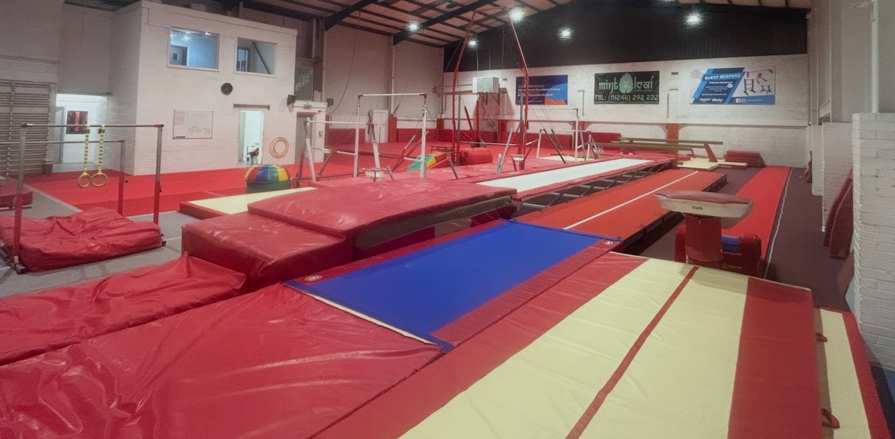 The Gym at Dronfiield Gymnastics Academy The Gym at Dronfield Gymnastics Academy
